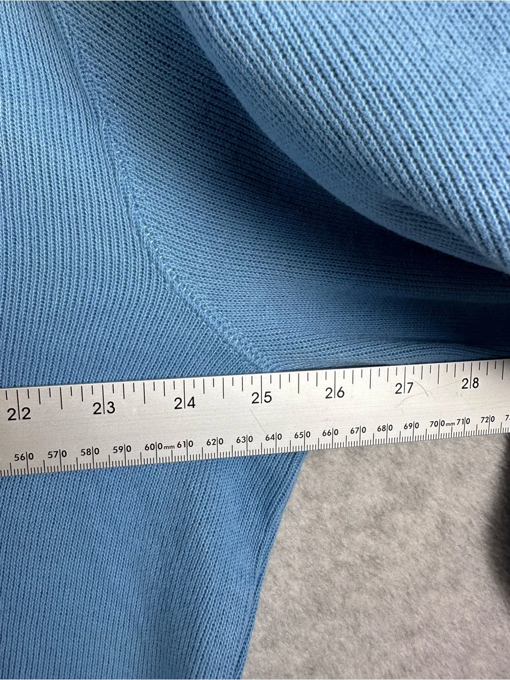 NWOT Men's Qtr-Zip Sweater Pullover - Light Blue